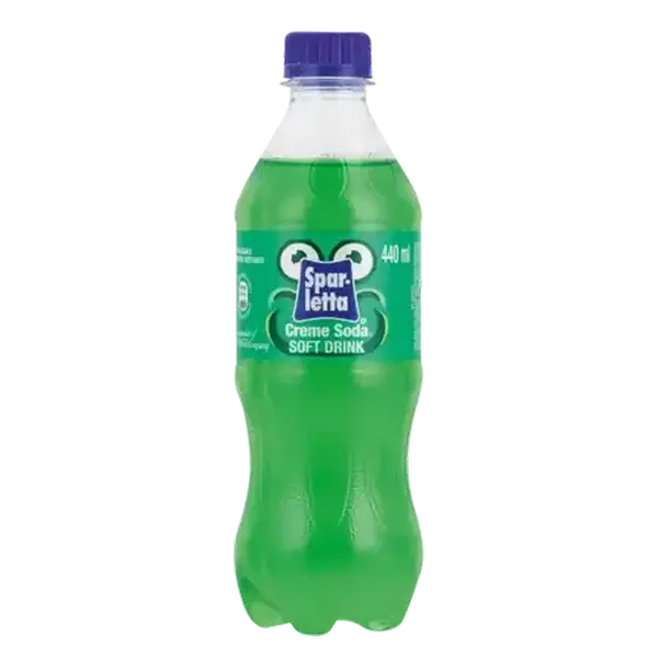 Sparletta Creme Soda Soft Drink 440ml