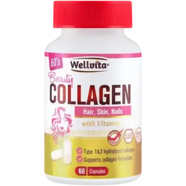 Wellvita Beauty Collagen Capsules 60-Pack