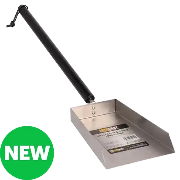 Bush Baby  Steel Coal Scoop with Long Handle