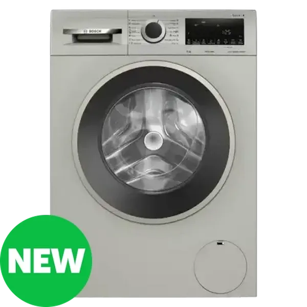 Bosch Series 4 Silver Inox Frontloader Washing Machine 9kg (WGA1440XZA)