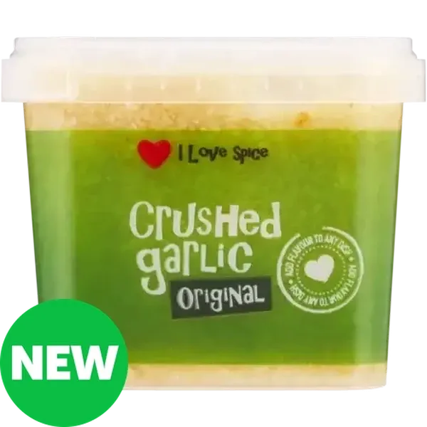 I Love Spice Original Crushed Garlic 500g