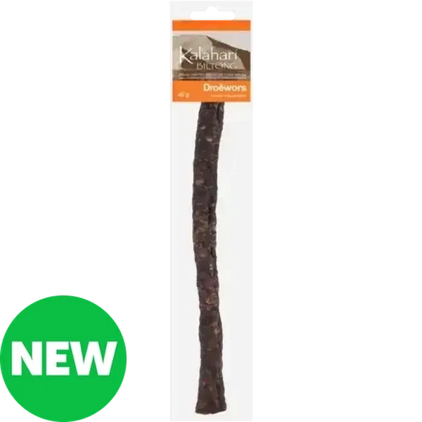Kalahari Biltong Droëwors 40g