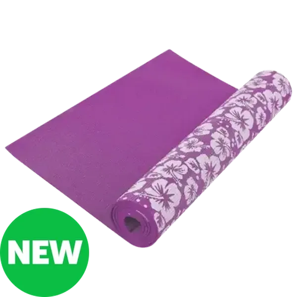 Medalist De Luxe Printed Purple Yoga Mat