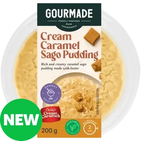 Gourmade Cream Caramel Sago Pudding 200g