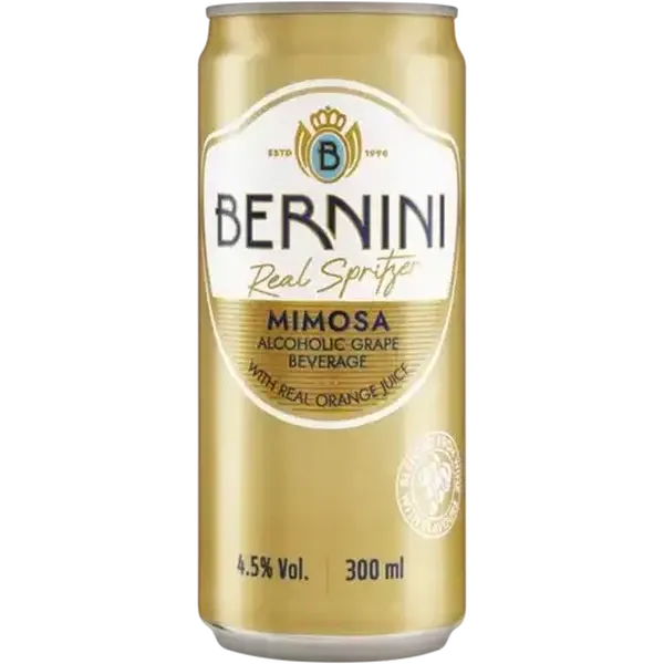 Bernini Mimosa Alcoholic Grape Beverage Can 300ml