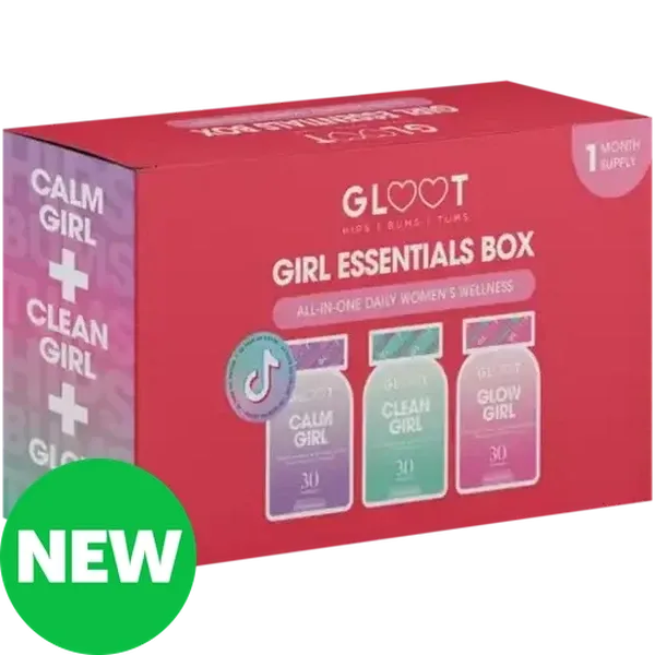 Gloot Girl Essentials Dietary Supplement Box 3 Pack
