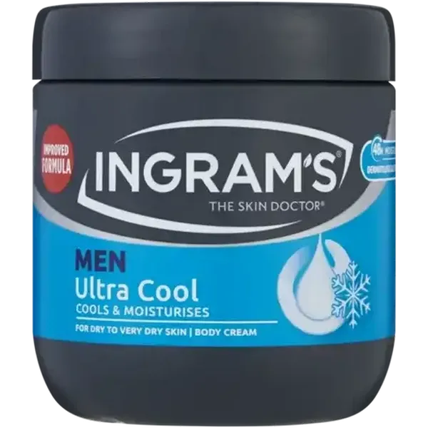 Ingram's Men Ultra Cool Body Cream 400ml
