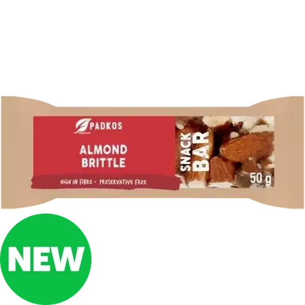 Padkos Almond Brittle Snack Bar 50g