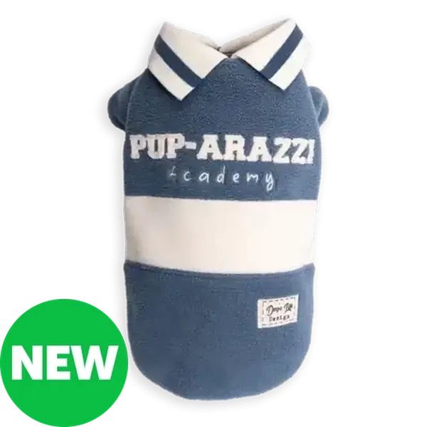 Dog's Life Blue Pup-Arazzi Pet Jacket XL