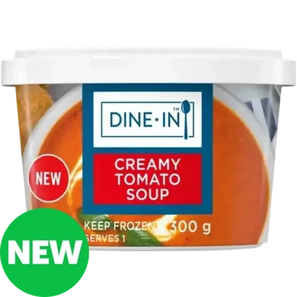 Dine-In Frozen Creamy Tomato Soup 300g