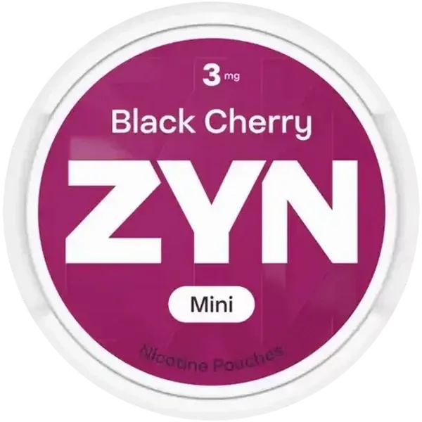 ZYN Black Cherry 3mg Mini Nicotine Pouches 15-Pack