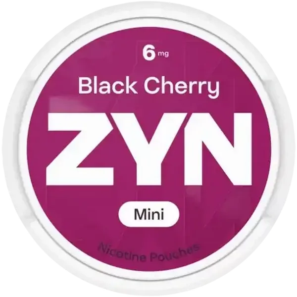 ZYN Black Cherry 6mg Mini Nicotine Pouches 15-Pack