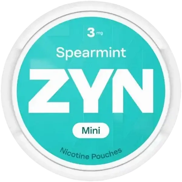 ZYN Spearmint 3mg Mini Nicotine Pouches