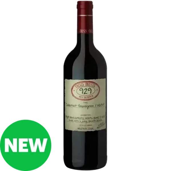 Odd Bins 929 Cabernet Sauvignon / Merlot Wine Bottle 750ml