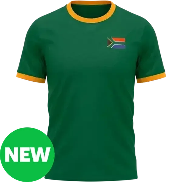 South African Green Supporter T-Shirt 13 - 14 Years