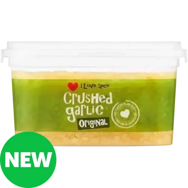 I Love Spice Original Crushed Garlic 250g