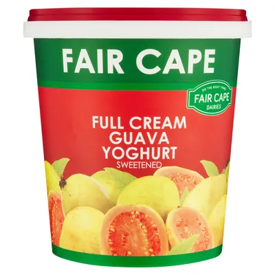 Fair Cape Full Cream Guava Yoghurt 1kg