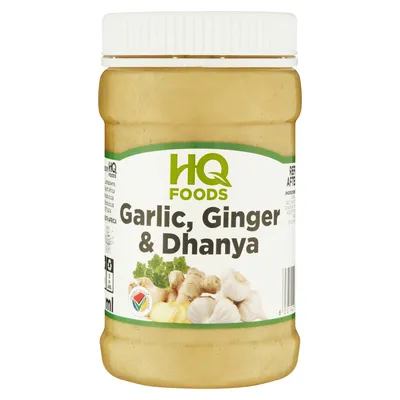 HQ Foods Garlic Ginger & Dhanya 375ml