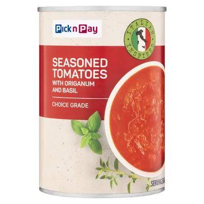 PnP Seasoned Tomatoes 410g