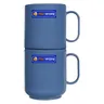 Nu-Ware Assorted Colours Kids Mugs 2 Pack
