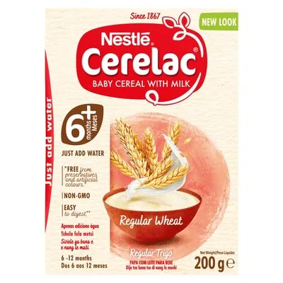 Nestle Cerelac Regular Stage 1 Baby Cereal 200g