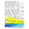 Bathroom Shop Peva Chevron Shower Curtain