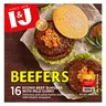I&J Beefers Econo Beef Burger With Mild Curry 800g