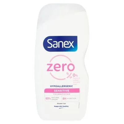 Sanex Zero% Sensitive Shower Gel - Body Wash 500ml