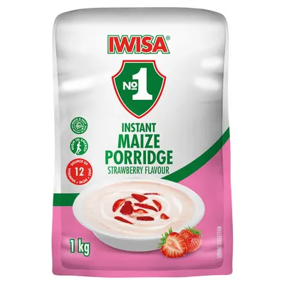 Iwisa Instant Porridge Strawberry 1kg