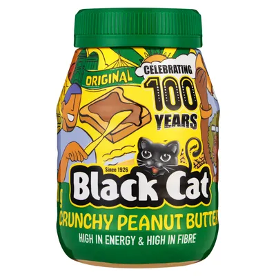 Black Cat Crunchy Peanut Butter 800g