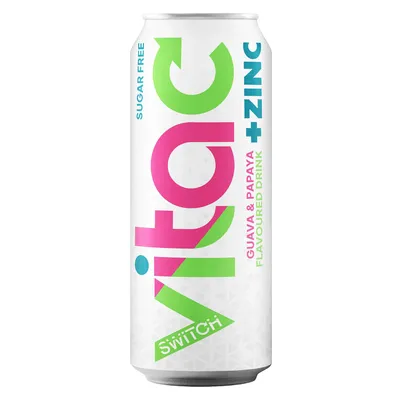 Switch Vita C Sugar Free Guava & Papaya Flavoured Drink 500ml