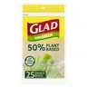 Glad To Be Green 50% Plant Based Zip Seal Sandwich Bags 25 Pack