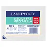 Lancewood Medium Fat Mozzarela Cheese 600g