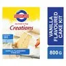 Snowflake Creations Vanilla Flavoured Cake Kit 800g