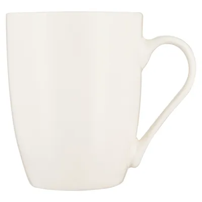 Nice One Ceramic White Coffee Mug 370ml