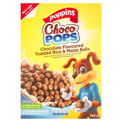 Poppins Choco Pops 350g