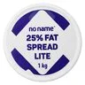 No Name 25% Lite Fat Spread 1kg