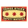 Three Stars Cigar Candle Matches 72 Pack