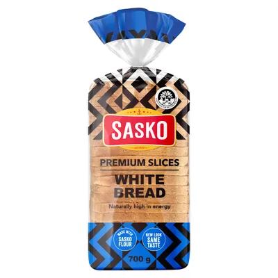 Sasko Premium Sliced White Bread 700g
