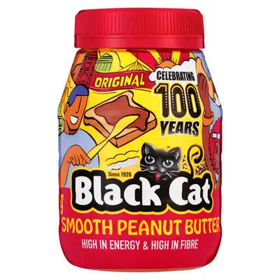 Black Cat Smooth Peanut Butter 800g