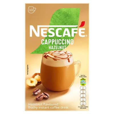 Nescafe Gold Hazelnut Latte Sachets 18g