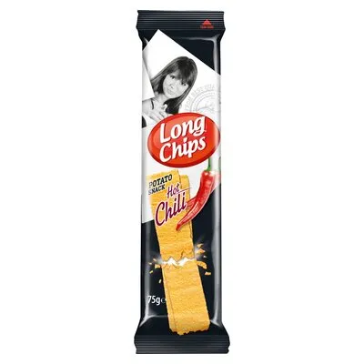 Long Chips Hot Chilli 75g
