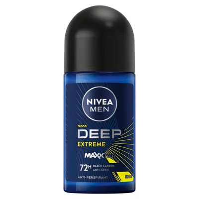 Nivea Men Black Carbon Deep Extreme Anti-Perspirant Roll-On 50ml