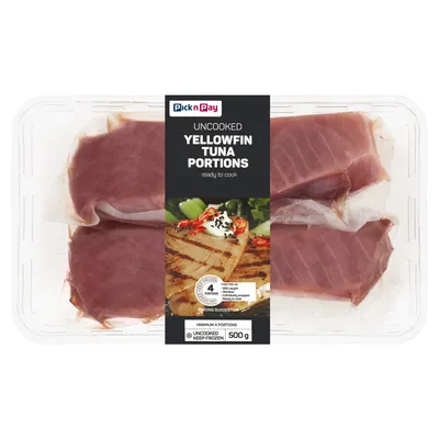 PnP Fishmonger's Yellow Fin Tuna 500g