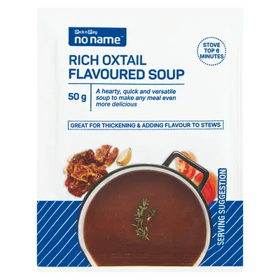 No Name Rich Oxtail Flavoured Soup 50g