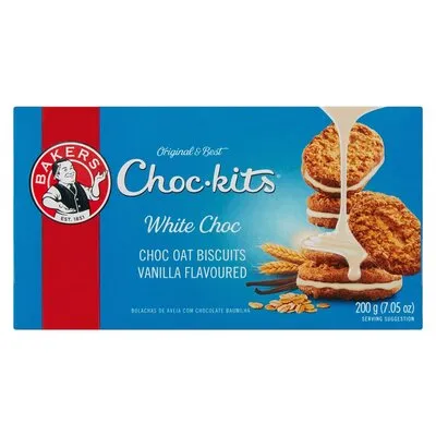 Bakers White Choc-Kits 200g