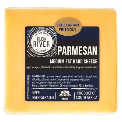 Klein River Medium Fat Parmesan Cheese 150g