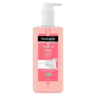 Neutrogena Fresh & Clear Facial Wash Pink Grapefruit 200ml