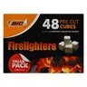 BIC Firelighters Pre-Cut Cubes 48 Pack