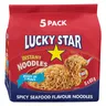 Lucky Star Spicy Seafood Flavour Instant Noodles 5 Pack